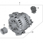 MÁY PHÁT ĐIỆN BMW X5 DẤU HIỆU BỊ LỖI