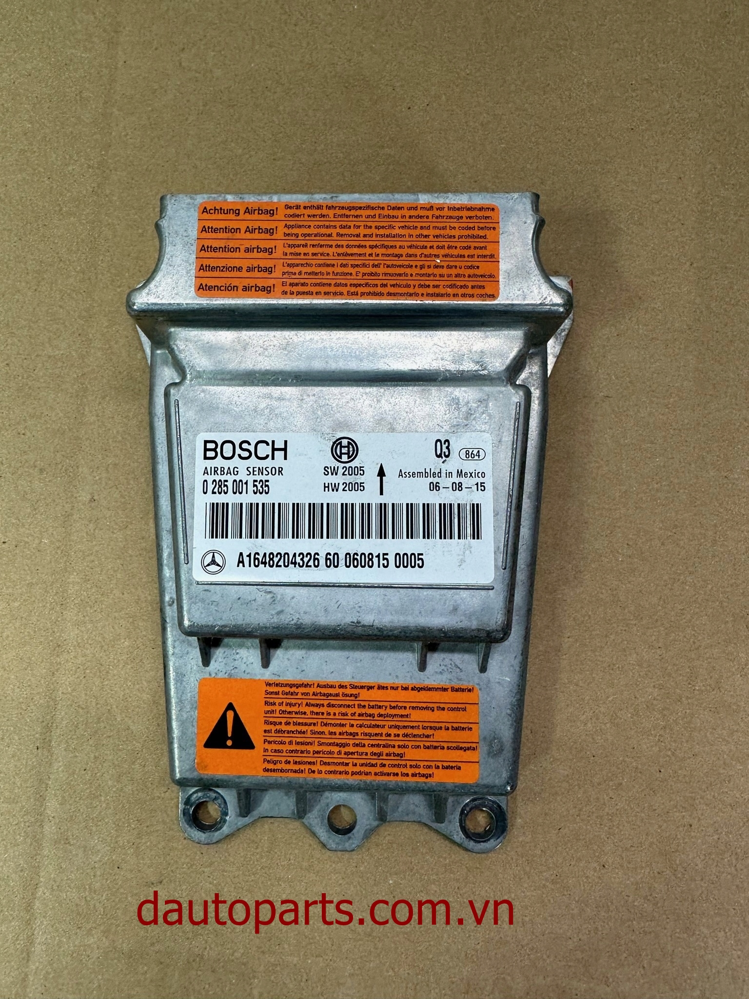 Nhà sản xuất: Phụ tùng ô tô Mercedes

 Chính sách đặc biệt của Dautoparts.com.vn

- Bảo Hành Dài Hạn Nhất

- Cam Kết Đúng Chất Lượng Và Chủng Loại Sản Phẩm

- Luôn Lấy Quyền Lợi Khách Hàng Làm Trọng Tâm

- Có Gara Trực Thuộc Cty tại TpHCM - Hà Nội, Hỗ Trợ Lắp Đặt & Bảo Hành Cho Quý Khách 