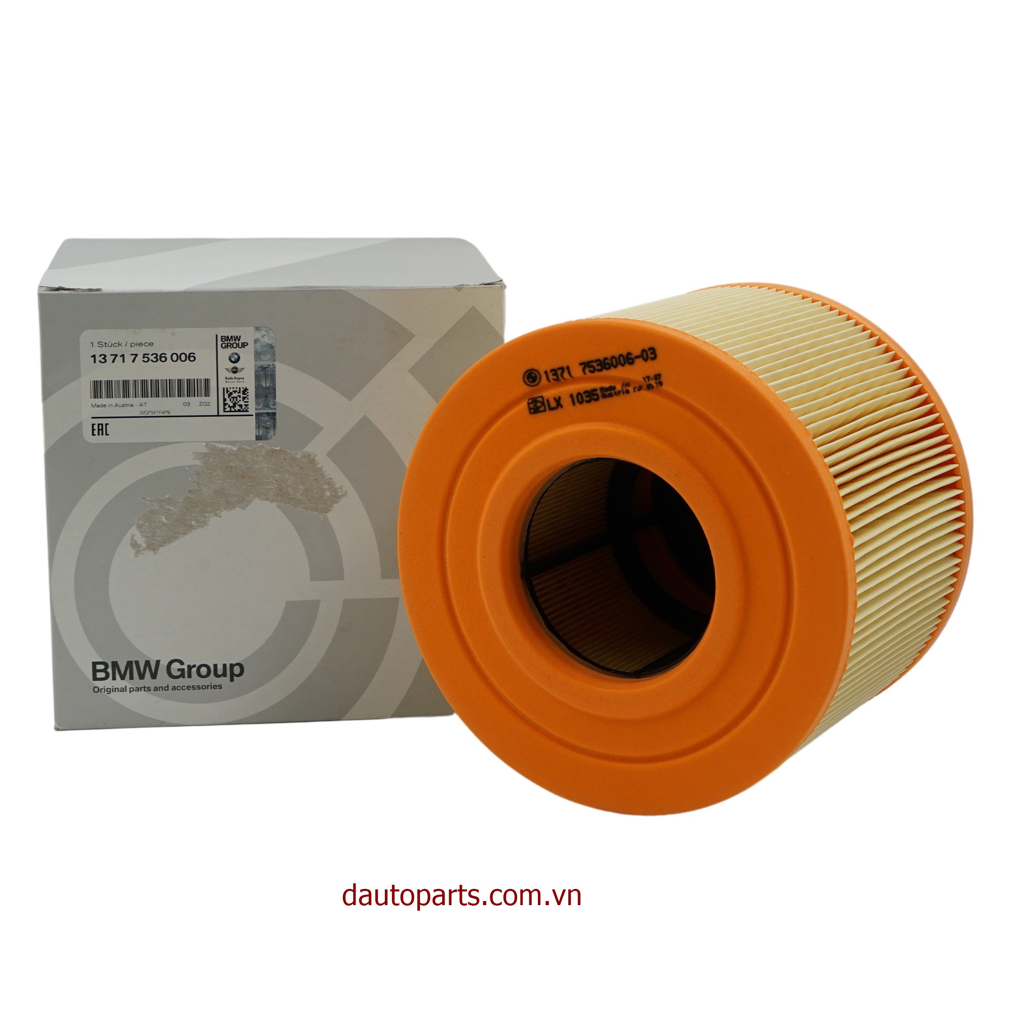 Nhà sản xuất: Phụ tùng ô tô BMW
♦ Chính sách bán hàng đặc biệt của Dautoparts .com.vn ♦
- Bảo hành 24 tháng (miễn phí cước đổi trả )
- Giao hàng trên toàn quốc
- Đảm bảo giá tốt nhất thị trường
- Cam kết đúng chất lượng và chủng loại sản phẩm
- Hoàn trả 100% nếu hàng không đúng yêu cầu
- Tư vấn tận tâm, luôn lấy quyền lợi khách hàng làm trọng tâm