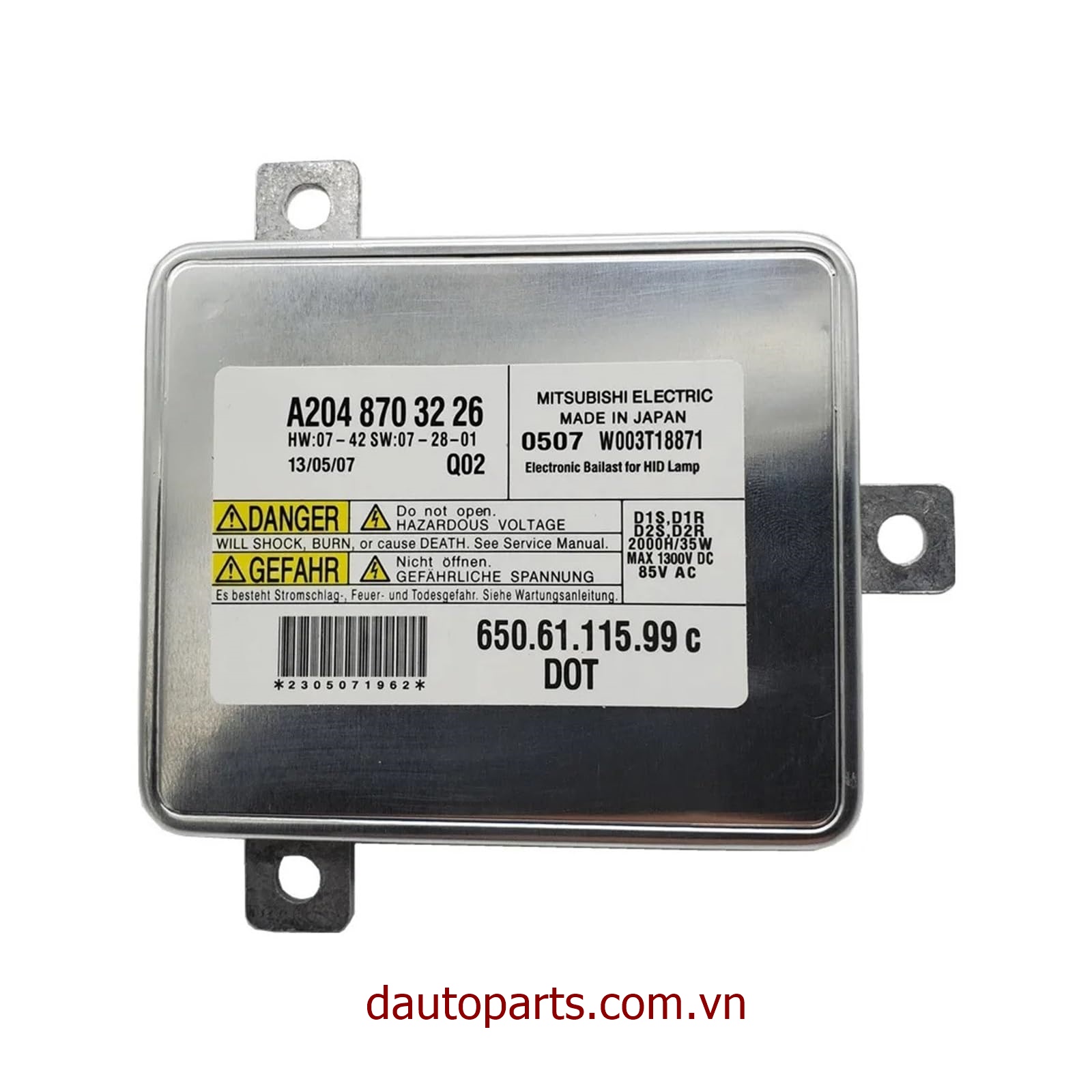 Nhà sản xuất: Phụ tùng ô tô Mercedes

 Chính sách đặc biệt của Dautoparts.com.vn

- Bảo Hành Dài Hạn Nhất

- Cam Kết Đúng Chất Lượng Và Chủng Loại Sản Phẩm

- Luôn Lấy Quyền Lợi Khách Hàng Làm Trọng Tâm

- Có Gara Trực Thuộc Cty tại TpHCM - Hà Nội, Hỗ Trợ Lắp Đặt & Bảo Hành Cho Quý Khách 